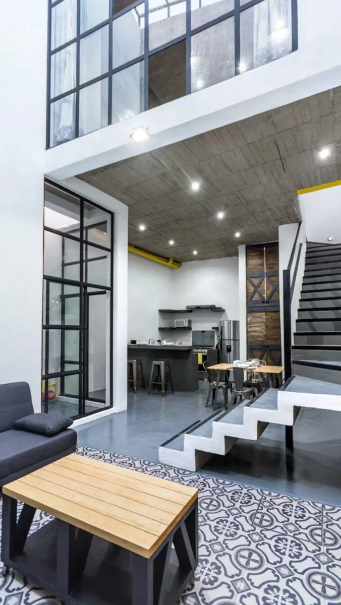 Vista general The Yellow Loft loft vacacional San Miguel de Allende