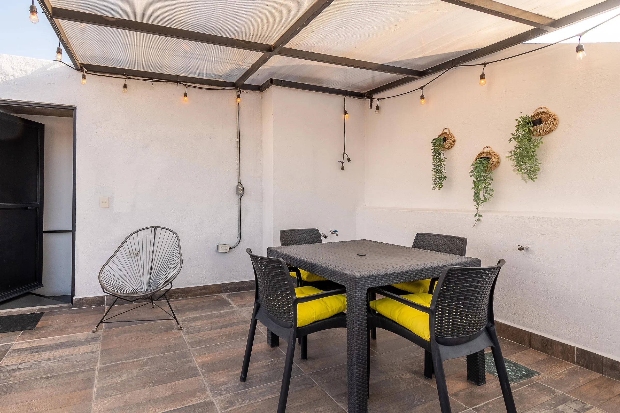 Rooftop interior The Yellow Loft renta San Miguel de Allende